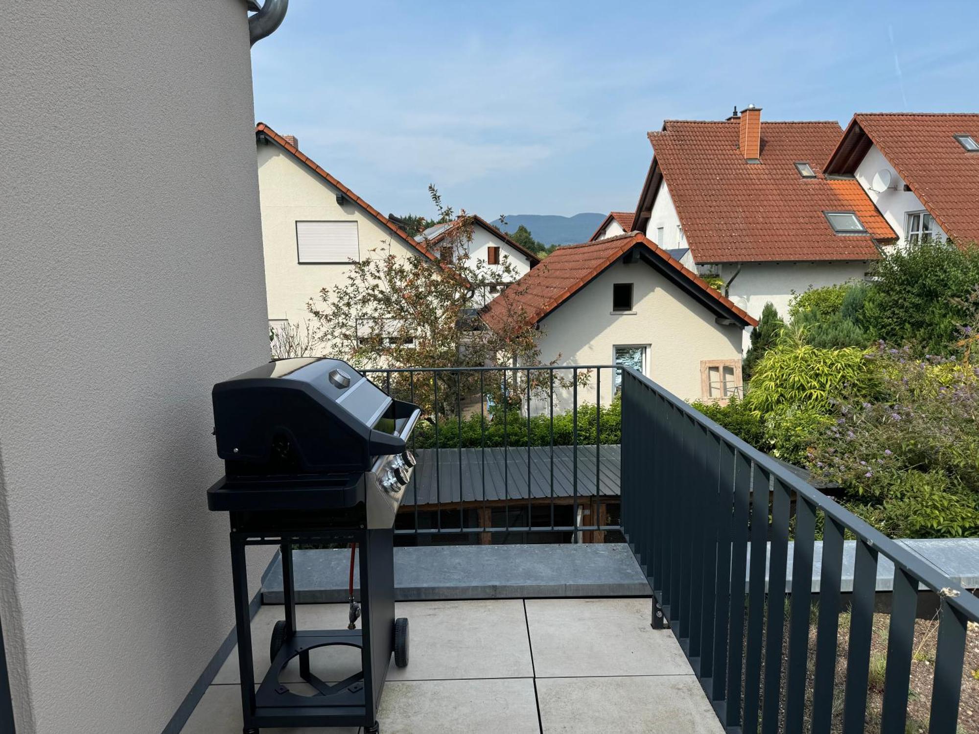 Moderne Ferienwohnung Mit Terrasse, Grill & Privatparkplatz Venningen Dış mekan fotoğraf